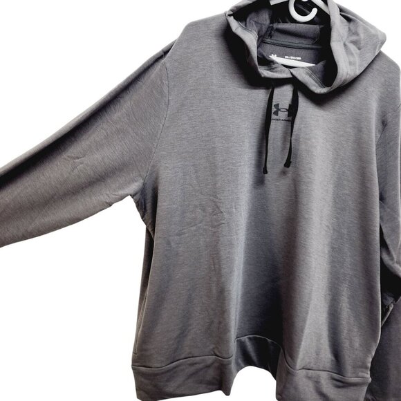 Men's Under Armour UA Rival Terry Cloth Pullover LIGHTWEIGHT Hoodie Size 2XL - Picture 15 of 16
